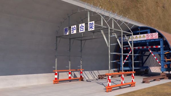 东明县隧道施工动画制作公司 - 隧道施工工艺和施工方法 - 隧道施工汇报动画视频 - bim 工程施工动画